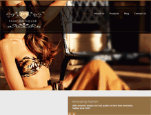 Tablet Screenshot of evsfashionhouse.com